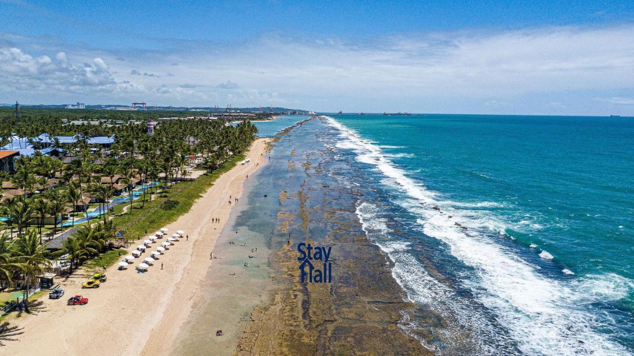 Bangalo 4Qts-Beira-Mar Com Cozinheira-Sh034 Villa Porto de Galinhas Ngoại thất bức ảnh